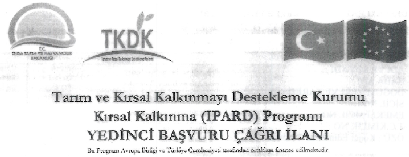 TKDK PROJE YEDİNCİ BAŞVURU ÇAĞRI İLANI