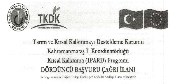 TKDK PROJE DÖRDÜNCÜ BAŞVURU ÇAĞRI İLANI