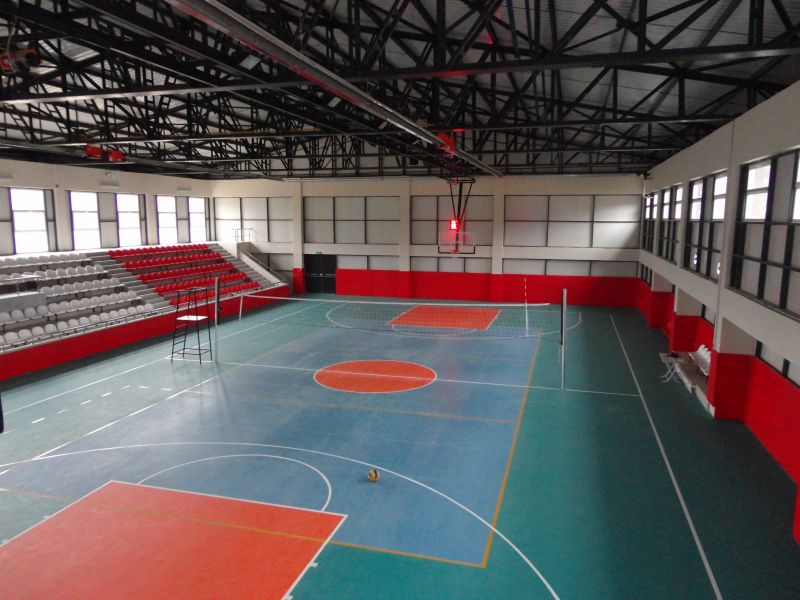 ANDIRIN 250 SEYİRCİLİ ANTREMAN SPOR SALONU İNŞAATI TAMAMLANDI.