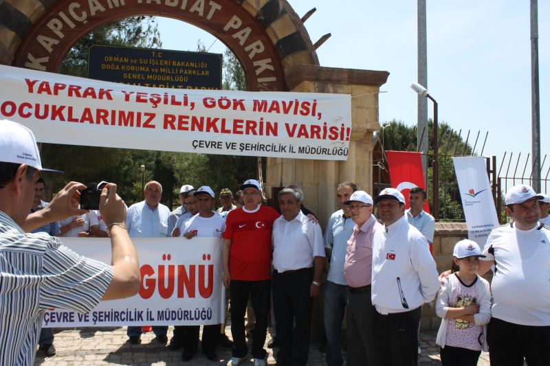 05 HAZİRAN DÜNYA ÇEVRE GÜNÜ VE ÇEVRE HAFTASI ETKİNLİKLERİ KAPSAMINDA KAPIÇAM TABİAT PARKINDA DOĞA YÜRÜYÜŞÜ YAPILDI.