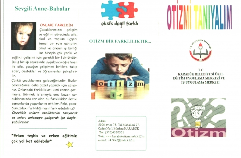  Karabük Otizm Çocuklar Eğitim Merkezi 