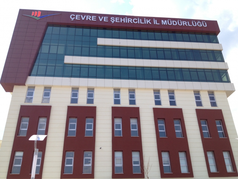 ÇEVRE VE ŞEHİRCİLİK İL MÜDÜRLÜĞÜ YENİ HİZMET BİNAMIZ