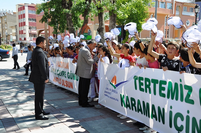 5 HAZİRAN DÜNYA ÇEVRE GÜNÜ CUMHURİYET PARKINDA COŞKUYLA KUTLANDI