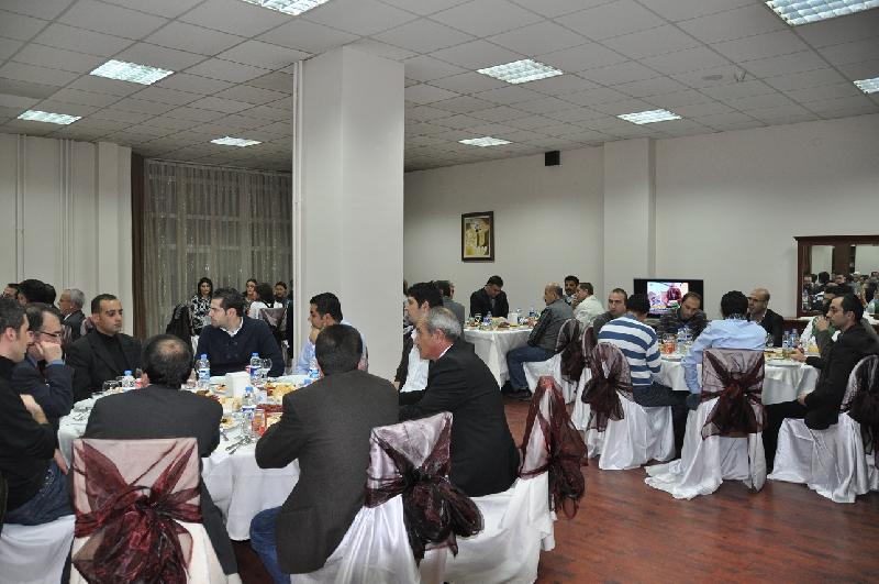 Kars Bayındırlık ve İskan Müdürlüğü Personeli Akşam yemeğinde bir araya geldi