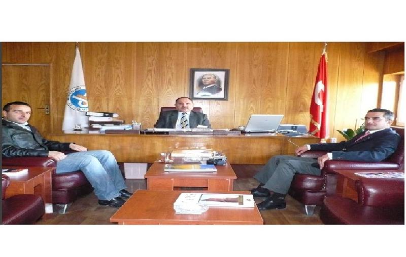 İnşaat Mühendisleri Odası KARS İl Temsilcileri Müdürlüğümüzü Ziyaret Ettiler