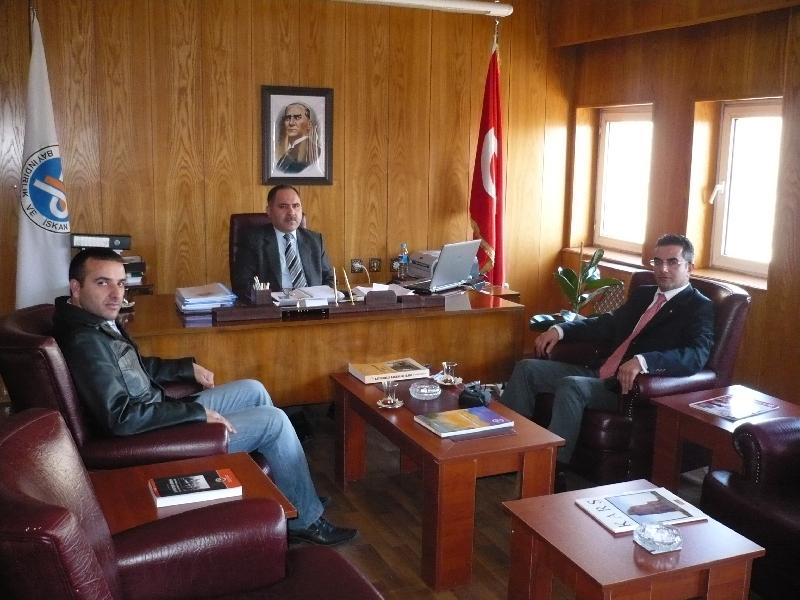 İnşaat Mühendisleri Odası KARS İl Temsilcileri Müdürlüğümüzü Ziyaret Ettiler