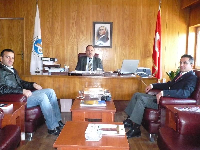 İnşaat Mühendisleri Odası KARS İl Temsilcileri Müdürlüğümüzü Ziyaret Ettiler
