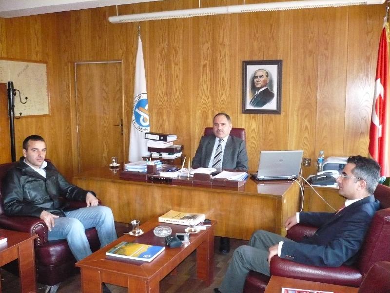 İnşaat Mühendisleri Odası KARS İl Temsilcileri Müdürlüğümüzü Ziyaret Ettiler