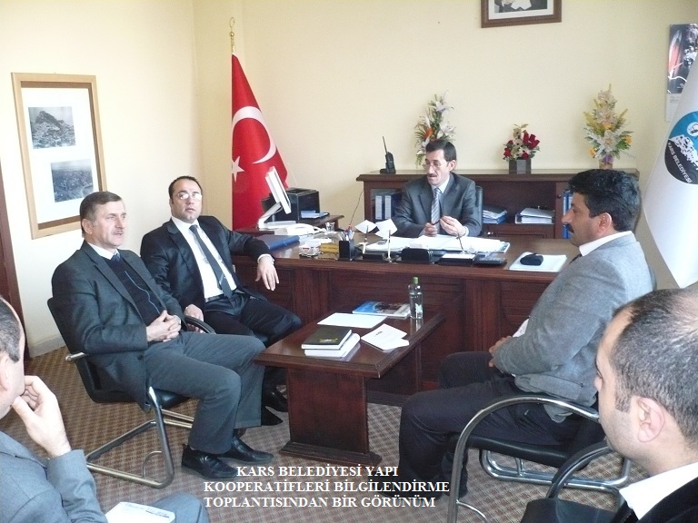 Kars İl ve İlçe Belediyelerine Yapı Kooperatifleri Bilgilendirme Ziyaretleri yapılmıştır.