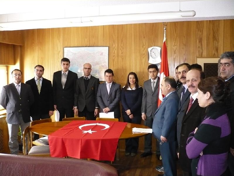 Kars Bayındırlık ve İskan Müdürlüğü Aday memurların yemin töreni