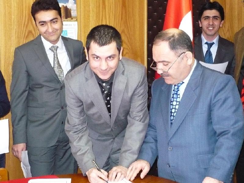 Kars Bayındırlık ve İskan Müdürlüğü Aday memurların yemin töreni