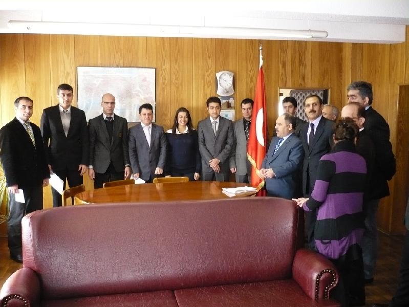 Kars Bayındırlık ve İskan Müdürlüğü Aday memurların yemin töreni