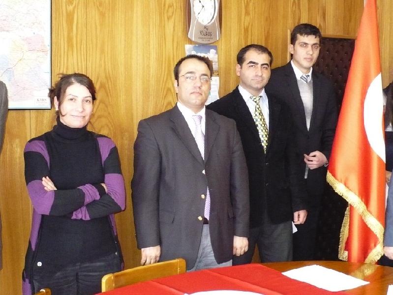 Kars Bayındırlık ve İskan Müdürlüğü Aday memurların yemin töreni