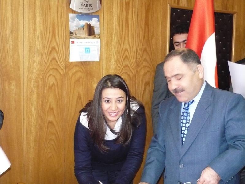 Kars Bayındırlık ve İskan Müdürlüğü Aday memurların yemin töreni