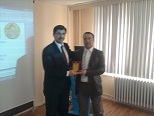 Devlet Metroloji İşleri Kars Bölge Müdürlüğü tarafından düzenlenen Enerji verimliliğiinin önemi konulu sunumu