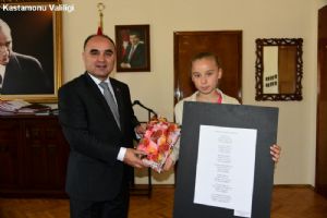 DÜNYA ÇEVRE GÜNÜNDE VALİ GÜNAYDIN'A MAKAM ZİYARETİ