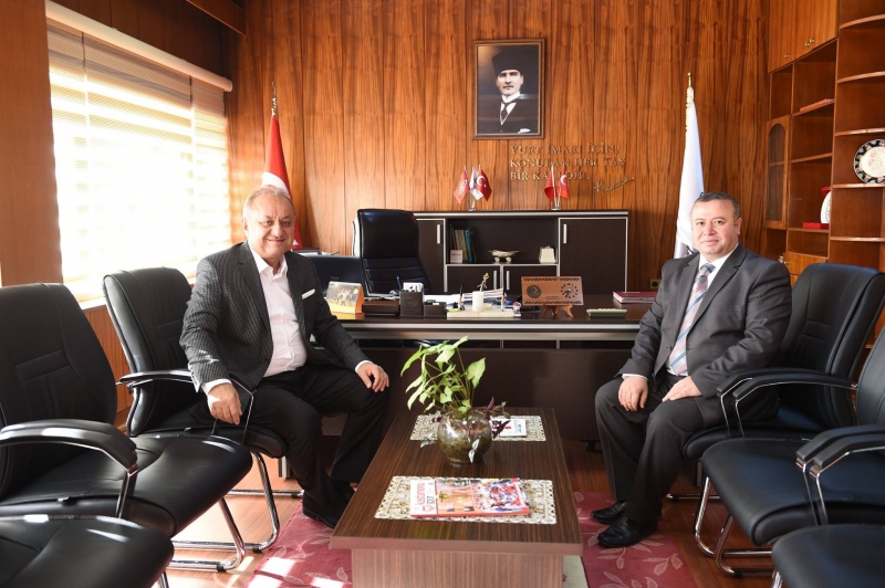 KASTAMONU BELEDİYE BAŞKANI SAYIN TAHSİN BABAŞ' IN MÜDÜRLÜĞÜMÜZÜ ZİYARETİ