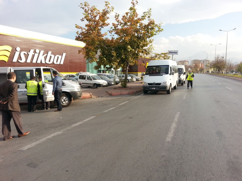 Egzoz Emisyon Denetimleri aralıksız devam ediyor!