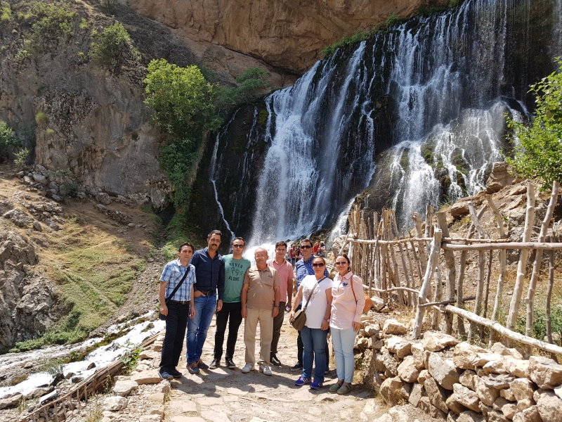 KAYSERİ TVK BÖLGE KOMİSYONUNCA, KAPUZBAŞI ŞELALELERİ DOĞAL SİT ALANINDA ARAZİ İNCELEMESİ YAPILDI