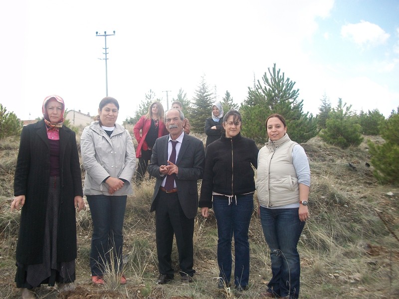 Çevre ve Şehircilik İl Müdürlüğü Hatıra Ormanımıza fidan dikimi yapıldı.