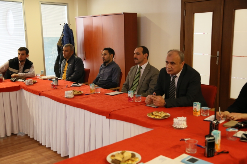 SANAYİCELERE BİLGİLENDİRME TOPLANTISI YAPILDI