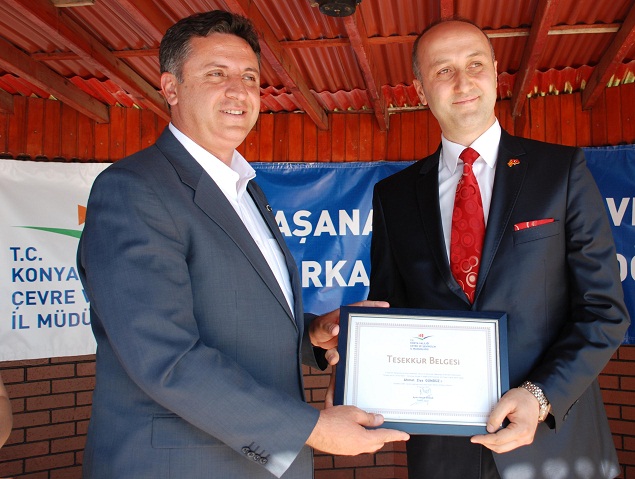 Konya'da Temiz Türkiyem yarışmasının ödülleri sahiplerini buldu.