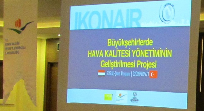 Büyükşehirlerde Hava Kalitesi Yönetiminin Geliştirilmesi Projesi-IKONAIR Toplantısı