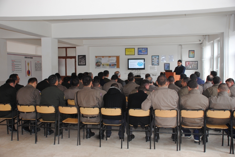  İl Jandarma Komutanlığına Çevreyle İlgili Eğitim Verilmiştir