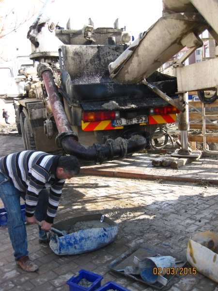 Hazır Beton Denetimleri Devam Ediyor