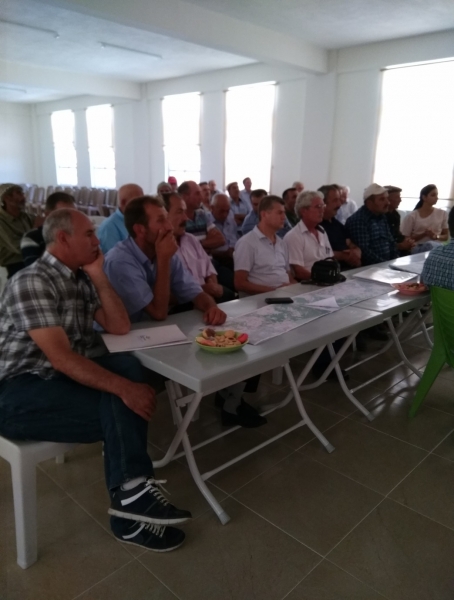 Afyon- Seçköy ( Bursa) Doğal Gaz Boru Hattı projesi için Halkın Katılımı Toplantısı Düzenlendi.