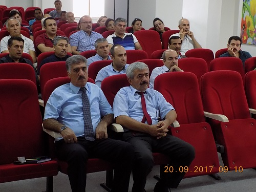 İş Sağlığı ve Güvenliği Eğitimi konferans salonumuzda verilmiştir. 