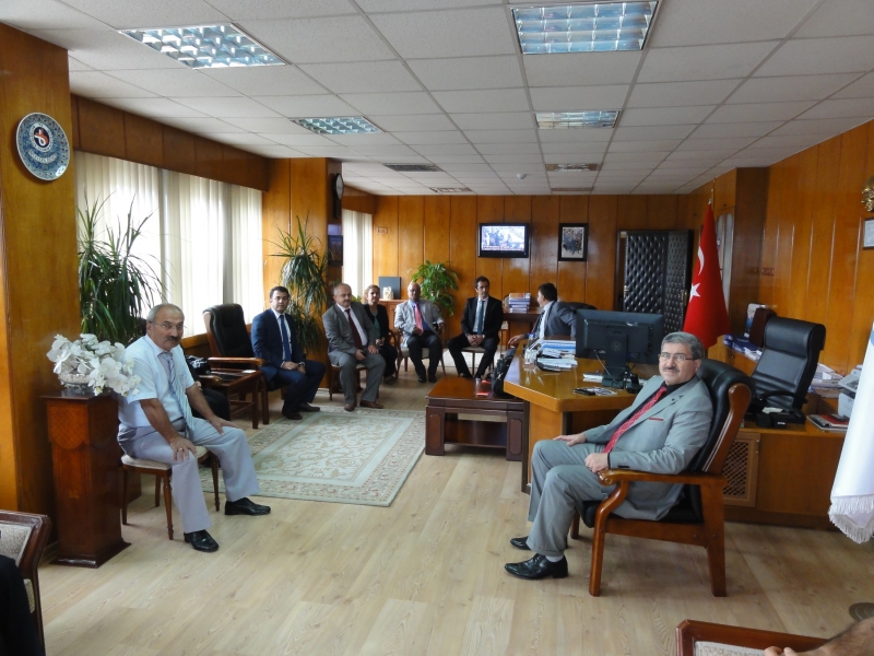 Yapı İşleri Genel Müdür Yardımcımız Sn. İbrahim ÜNVER İl Müdürlüğümüzü ziyaret etti.