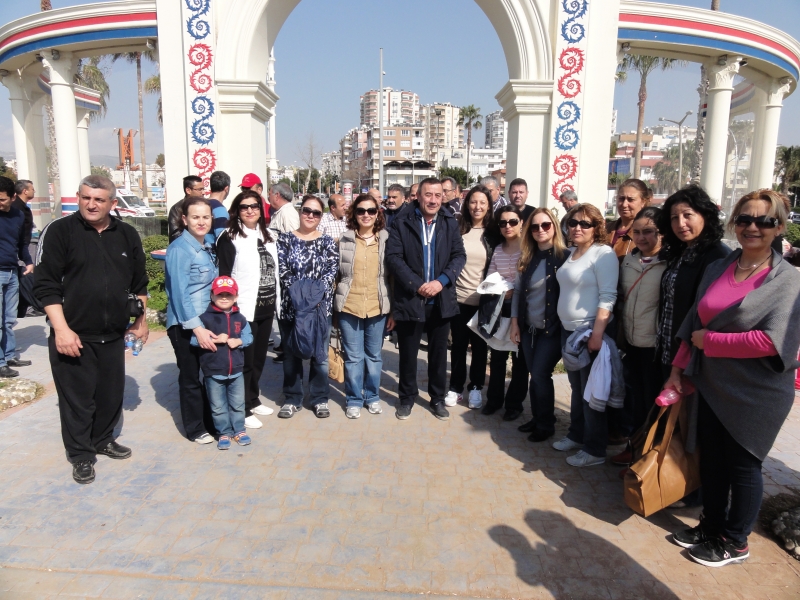 Sağlıklı yaşam yürüyüşü düzenlendi.