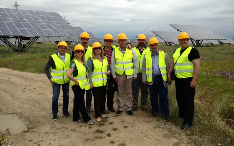 İspanyada Solar Enerji Sistemleri Yerinde İncelendi.