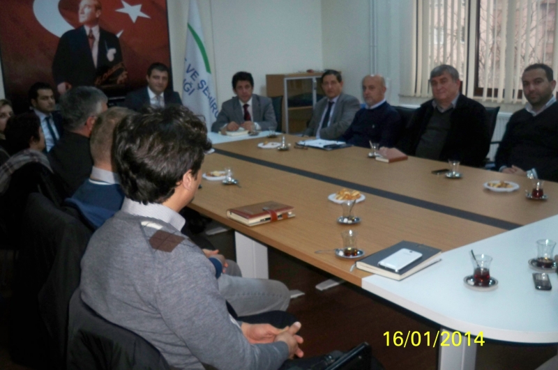 16.01.2014 Tarihinde Yapı Denetim Firmalarıyla Toplantı Yapıldı