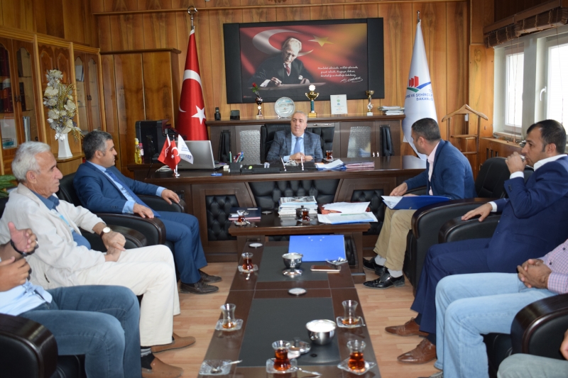 ALTYAPI VE KENTSEL DÖNÜŞÜM ŞUBE MÜDÜRLÜĞÜ BRİFİNGİ