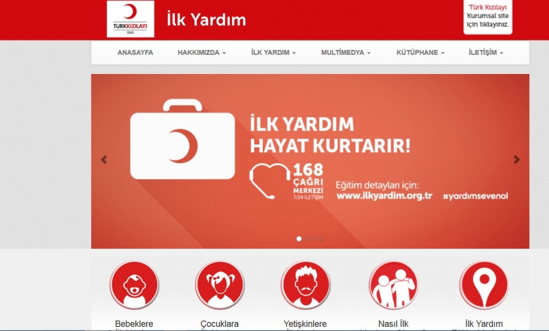 TÜRK KIZILAYI İLK YARDIM HİZMETLERİ