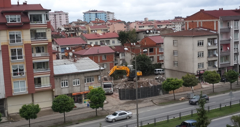 Ordu'da 150. Riskli Yapı Yıkımı