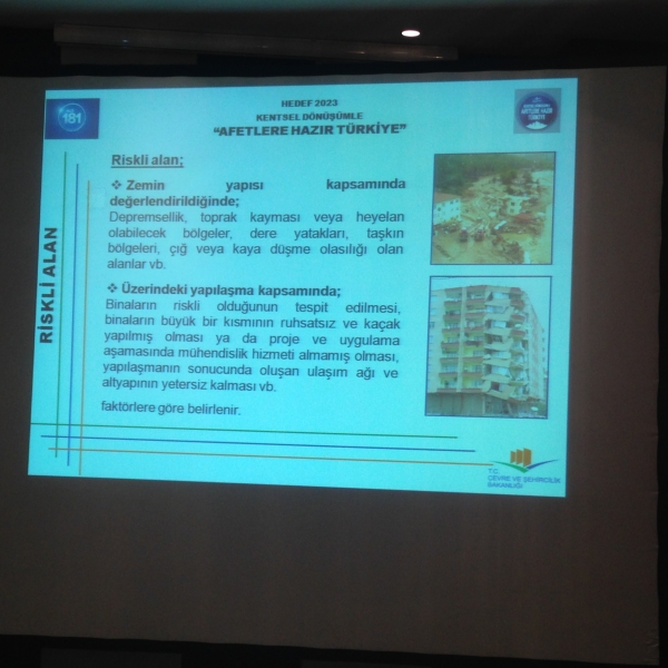 KENTSEL DÖNÜŞÜM BİLGİLENDİRME TOPLANTISI