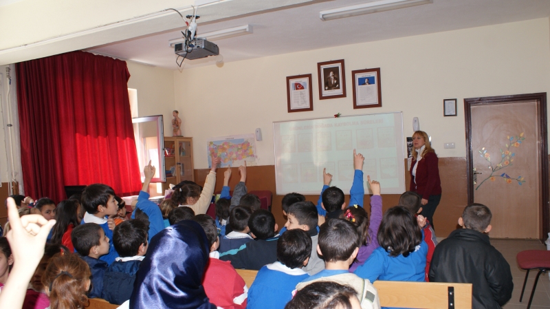 Çevre Eğitim Derslerine Başlanıldı.