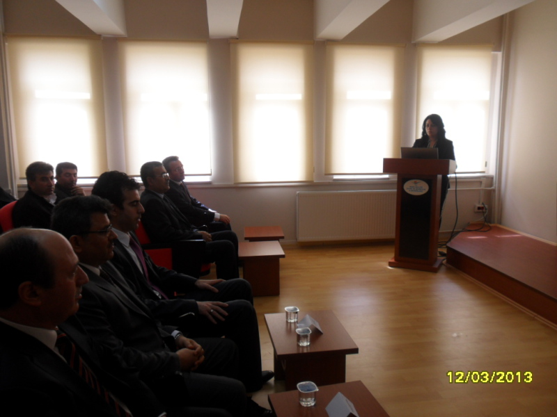 İl Müdürlüğümüz toplantı salonunda, 6306 Sayılı Kanun uygulamalarıyla ilgili seminer verilmiştir. 