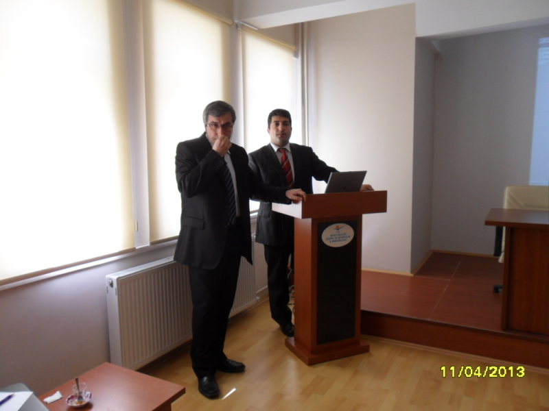SİVAS İLİ'NDE FAALİYET GÖSTEREN YAPI DENETİM KURULUŞLARI TEMSİLCİLERİ-DENETÇİLERİ-KONTROL ELEMANLARI 11.04.2013 TARİHİNDE İLE TOPLANTI YAPILMIŞTIR. 