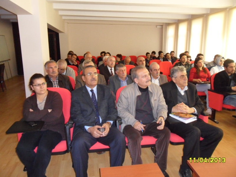 SİVAS İLİ'NDE FAALİYET GÖSTEREN YAPI DENETİM KURULUŞLARI TEMSİLCİLERİ-DENETÇİLERİ-KONTROL ELEMANLARI 11.04.2013 TARİHİNDE İLE TOPLANTI YAPILMIŞTIR. 