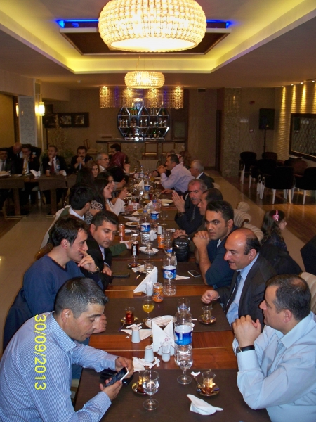 NAKLEN ATAMASI YAPILAN PERSONELLERİMİZE VEDA YEMEĞİ ORGANİZE EDİLMİŞTİR