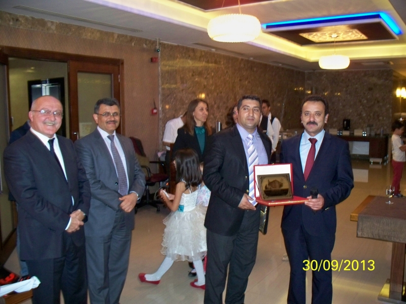 NAKLEN ATAMASI YAPILAN PERSONELLERİMİZE VEDA YEMEĞİ ORGANİZE EDİLMİŞTİR