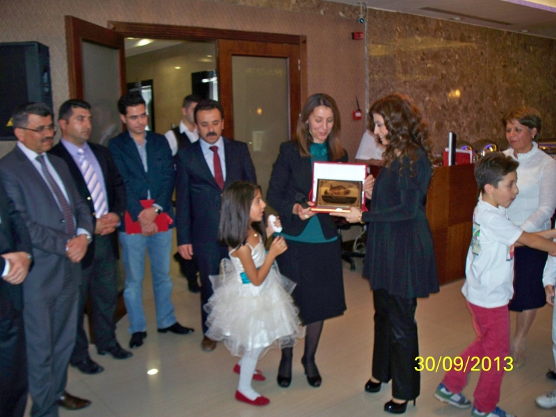 NAKLEN ATAMASI YAPILAN PERSONELLERİMİZE VEDA YEMEĞİ ORGANİZE EDİLMİŞTİR
