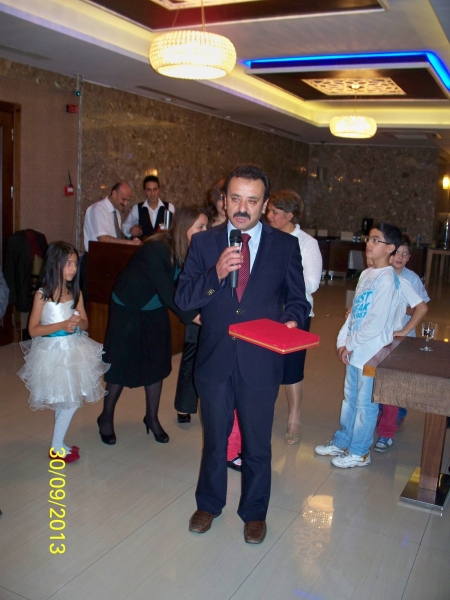 NAKLEN ATAMASI YAPILAN PERSONELLERİMİZE VEDA YEMEĞİ ORGANİZE EDİLMİŞTİR
