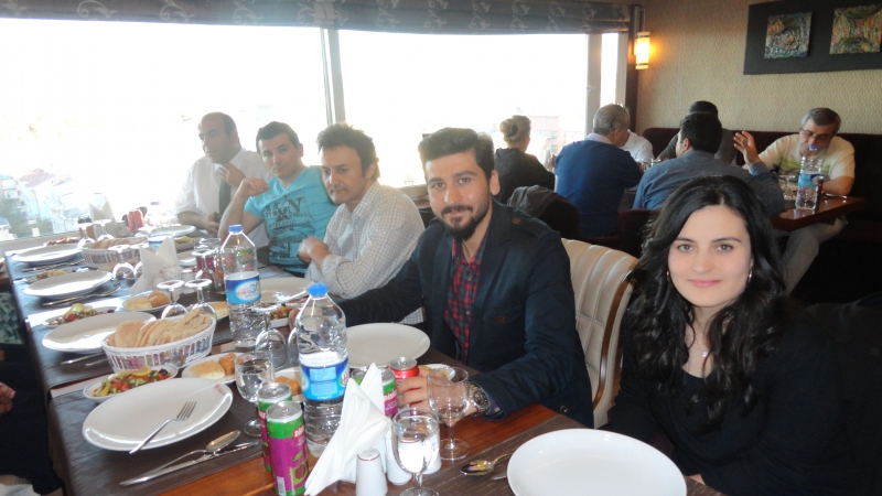Müdürlüğümüz personellerinden Haluk TOKSAN ve Seval SAVDA için veda yemeği düzenlendi.
