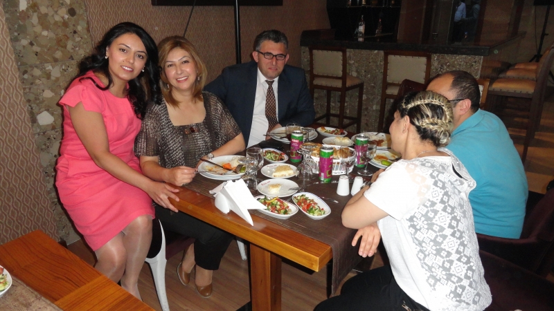 Müdürlüğümüz personellerinden Haluk TOKSAN ve Seval SAVDA için veda yemeği düzenlendi.
