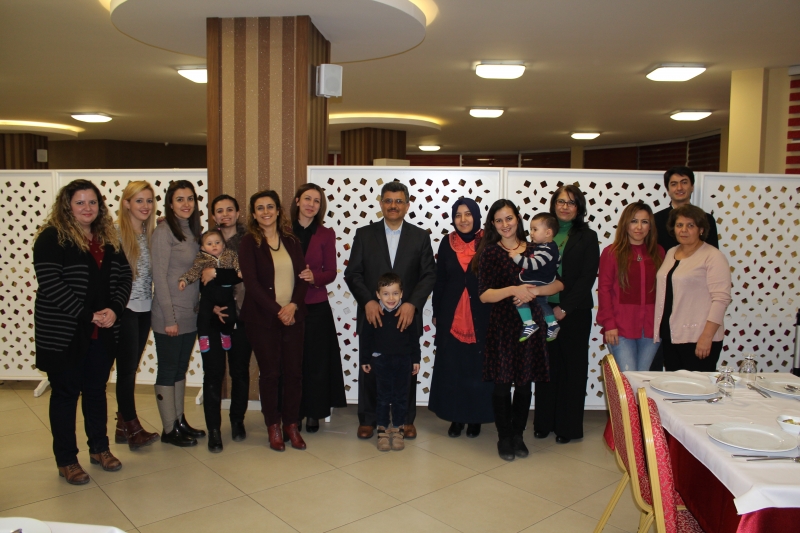 İL MÜDÜRÜMÜZ KEMAL ÖZDEMİR İÇİN DÜZENLENEN VEDA YEMEĞİ